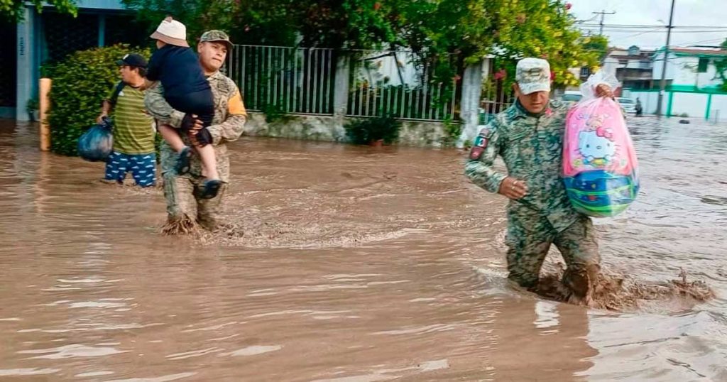 Ejército, Fuerza Aérea y Guardia Nacional aplican Plan DN-III-E en la Zona Norte del estado