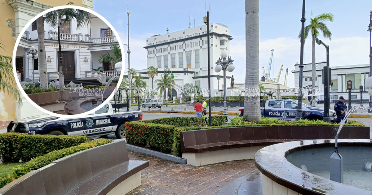 Cierran Registro Civil municipal de Veracruz tras presunto robo Cierran Registro Civil municipal de Veracruz tras presunto robo