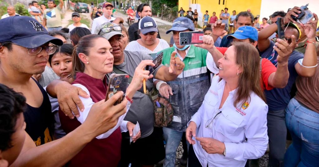 Sheinbaum, visita relámpago a 8 días de la inundación Sheinbaum, visita relámpago a 8 días de la inundación