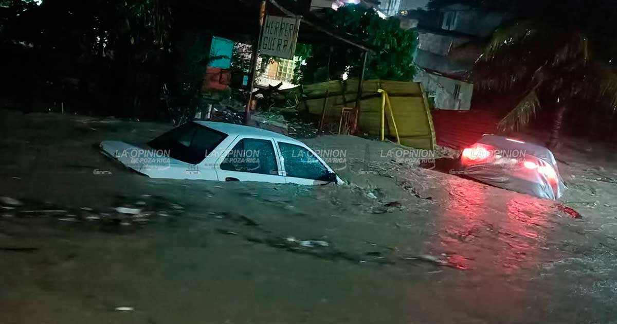 Graves afectaciones dejan las lluvias en Cerro Azul