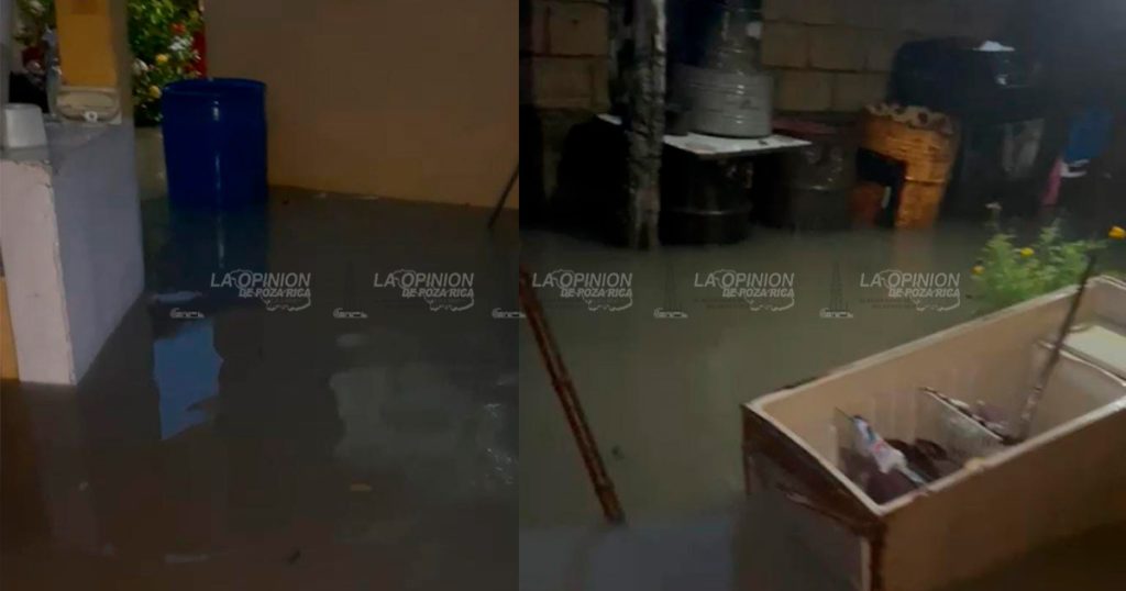 Graves afectaciones dejan las lluvias en Cerro Azul
