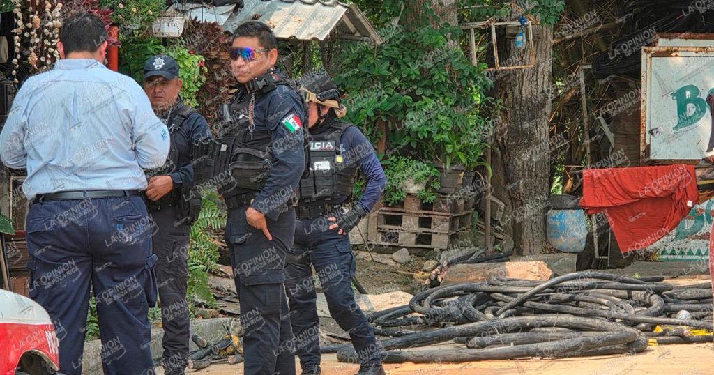 Roban cables a empresa de telecomunicaciones