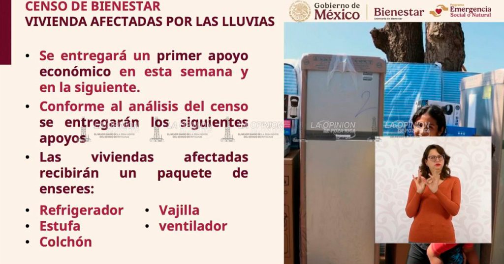 Inicio de Censos casa por casa a familias afectadas