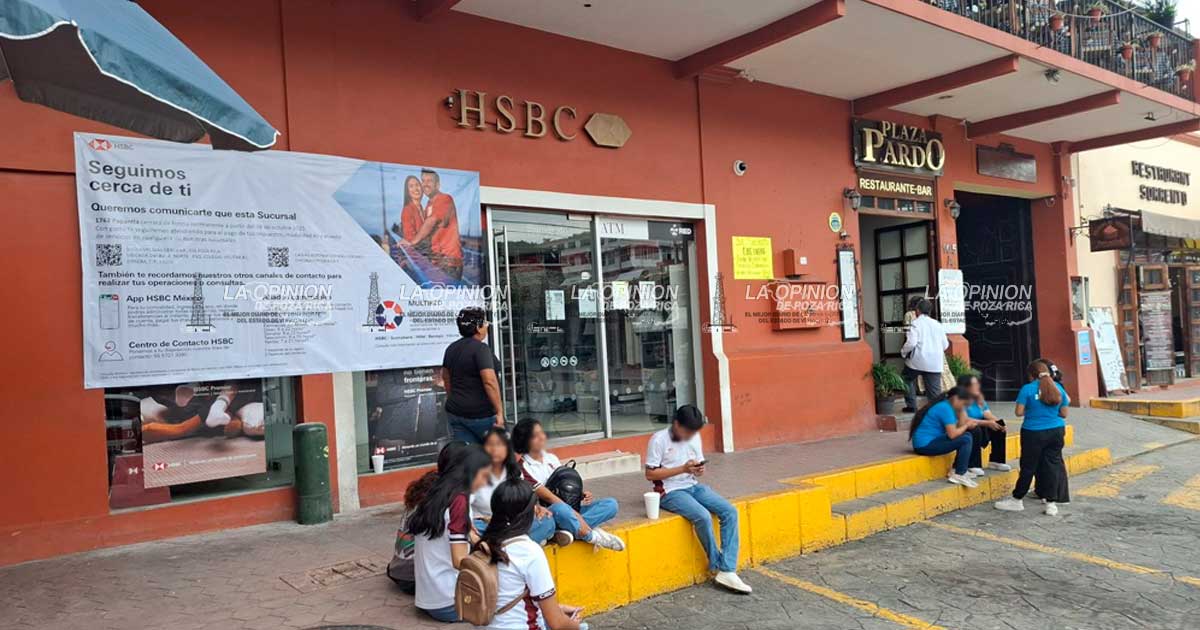 Cierran el banco HSBC de forma permanente