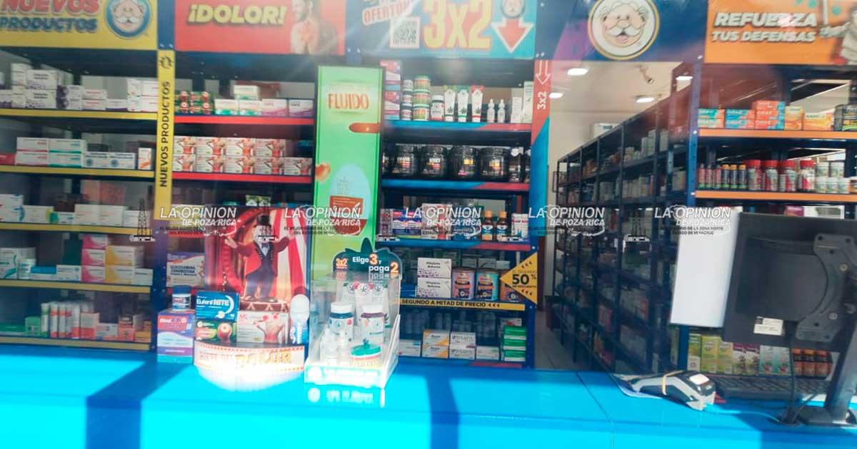 Se agotan los cubrebocas en farmacias de Poza Rica