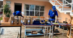 Donan tres plantas potabilizadoras derivado de la emergencia por inundación potabilizadoras