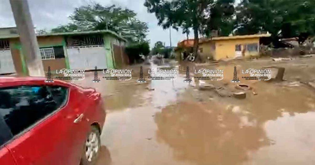 Inicia programa de limpieza en zonas afectadas por la inundación