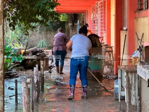Escuela General Número 3 sufre pérdida total tras inundación Escuela General Número 3 sufre pérdida total tras inundación