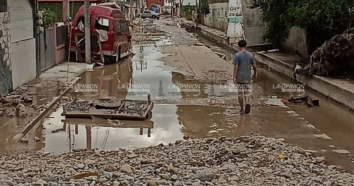 Por obra inconclusa quedaron bloqueados Por obra inconclusa quedaron bloqueados