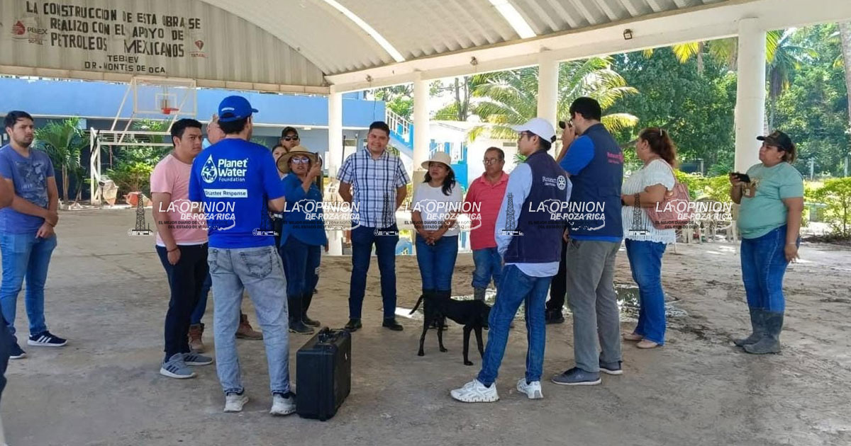 Planta purificadora para proveer agua a zona rural Planta purificadora para proveer agua a zona rural
