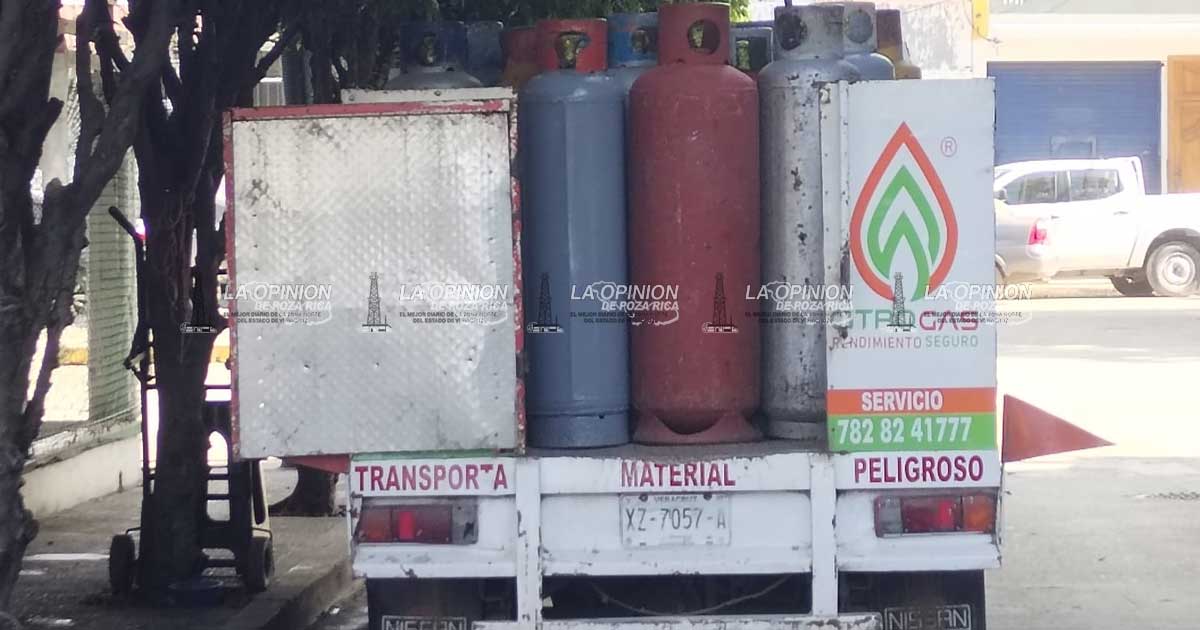 Subió el precio del Gas LP en la región Poza Rica y sus alrededores