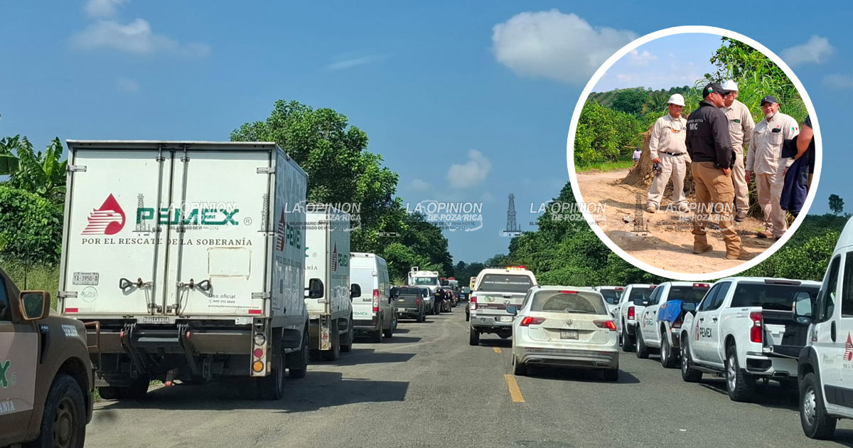 Derrame controlado: Pemex; pero el daño es cuantioso Derrame controlado: Pemex; pero el daño es cuantioso