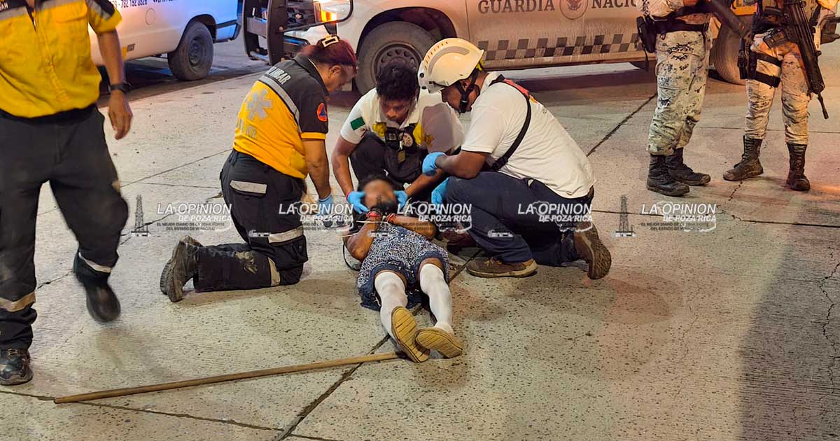Herido tras riña con machetes Herido tras riña con machetes
