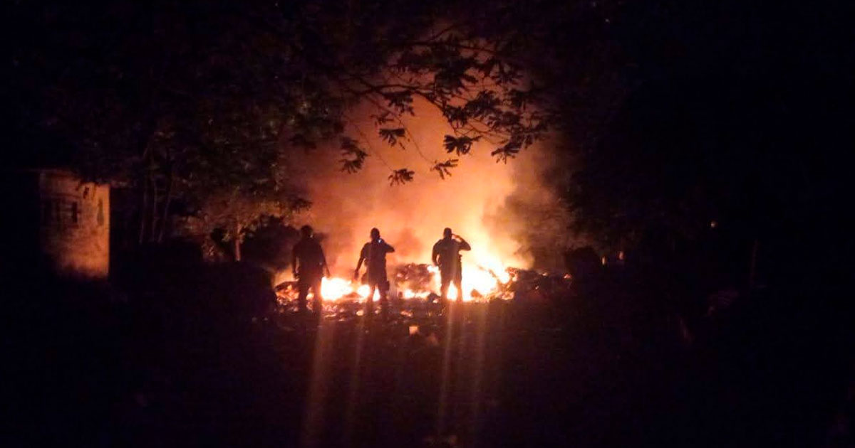 INCENDIO EN BASURERO