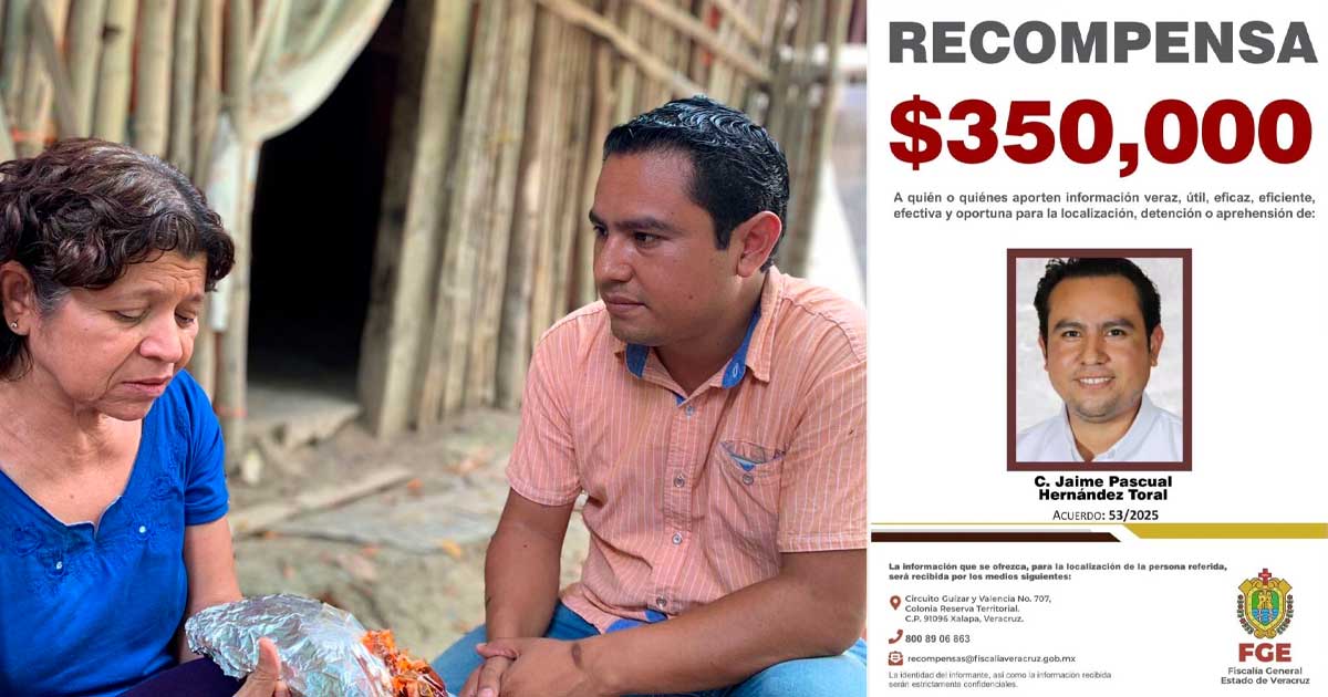 Ofrecen recompensa por Jaime Toral Buscan al influencer Jaime Pascual por presunta privación ilegal de la libertad