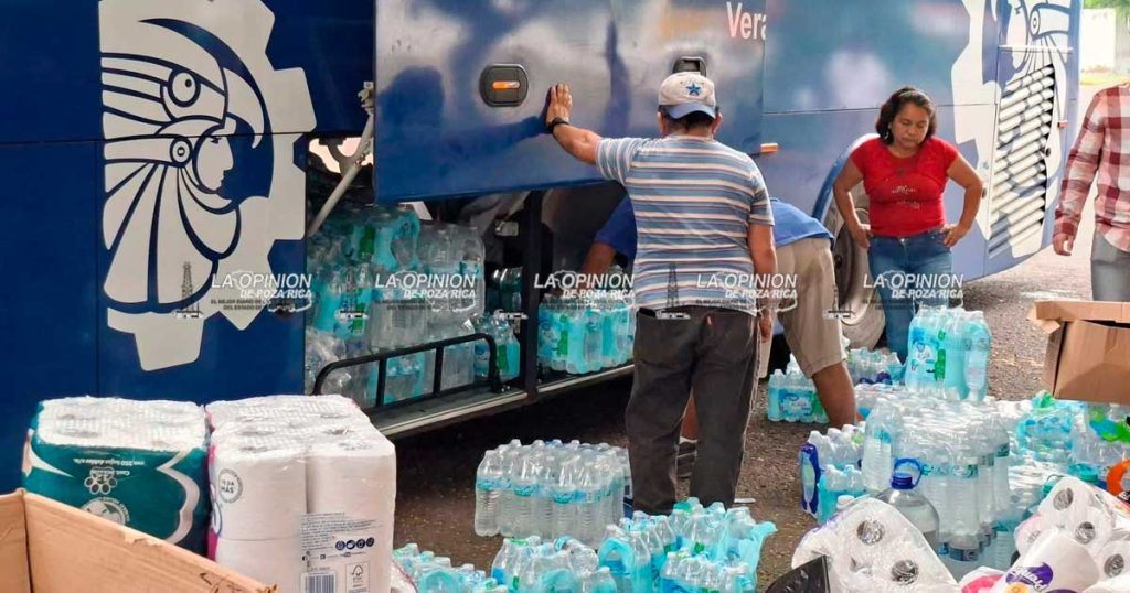 ITVER envía más de 5 toneladas de ayuda a Tuxpan ITVER envía más de 5 toneladas de ayuda a Tuxpan