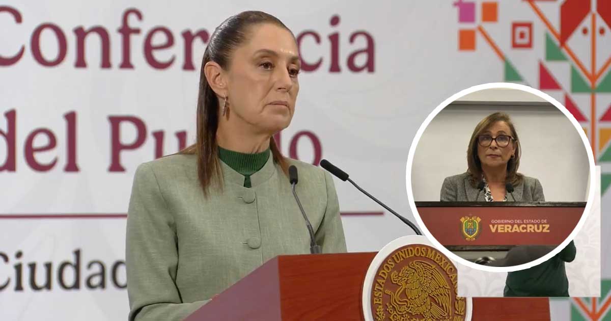 “Es una mujer muy trabajadora”: Claudia Sheinbaum sobre Rocío Nahle “Es una mujer muy trabajadora”: Claudia Sheinbaum sobre Rocío Nahle