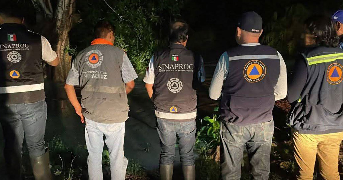 Río Cazones alcanza nivel crítico; Protección civil activa alerta preventiva
