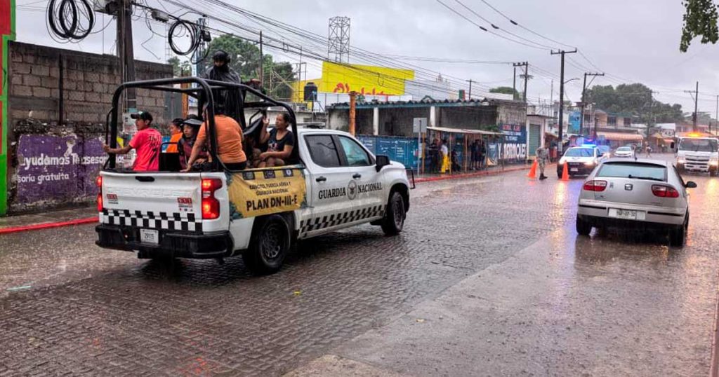 Ejército, Fuerza Aérea y Guardia Nacional aplican Plan DN-III-E en la Zona Norte del estado