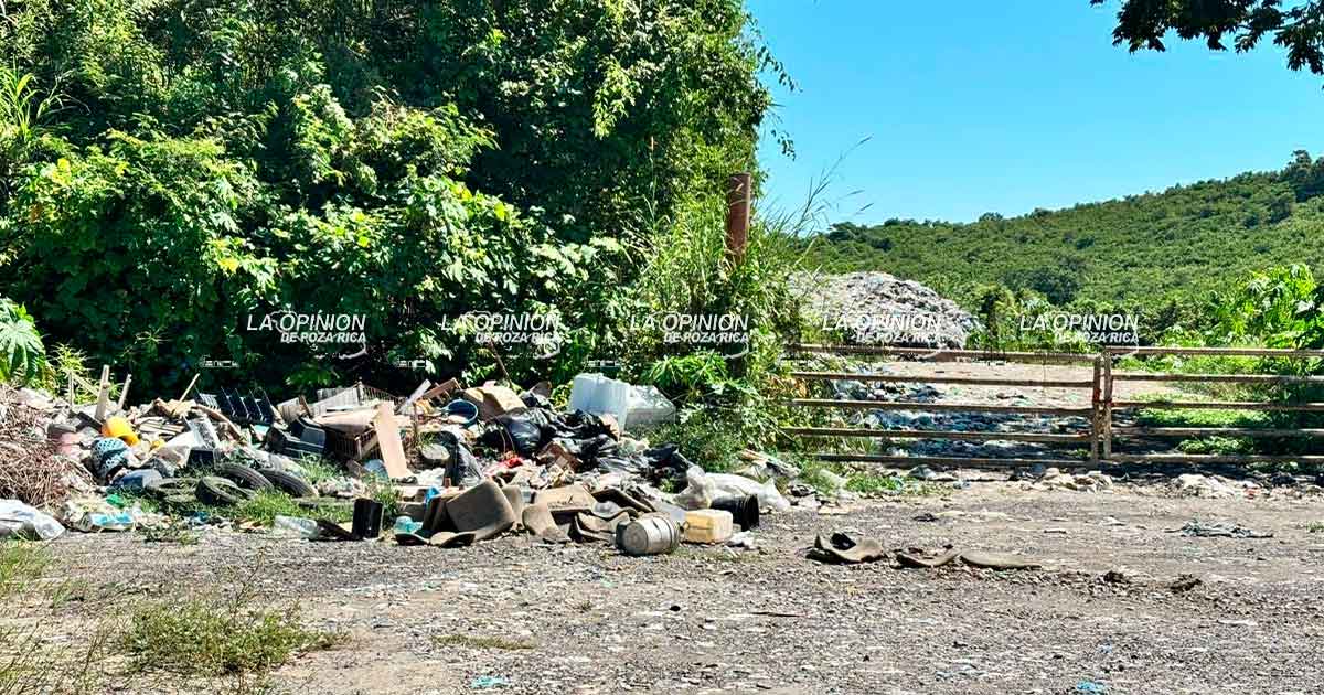 Pobladores temen contraer enfermedades Pobladores temen contraer enfermedades