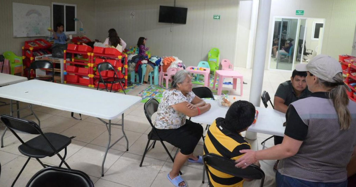 Refugios temporales en Poza Rica ofrecen alimentación, atención médica y apoyo psicológico Refugios temporales en Poza Rica ofrecen alimentación, atención médica y apoyo psicológico