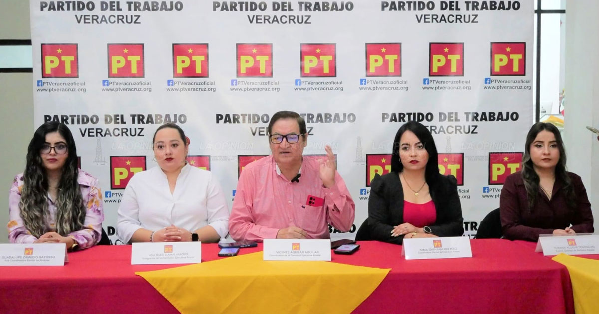 Respalda PT continuidad del gobierno de Rocío Nahle Respalda PT continuidad del gobierno de Rocío Nahle