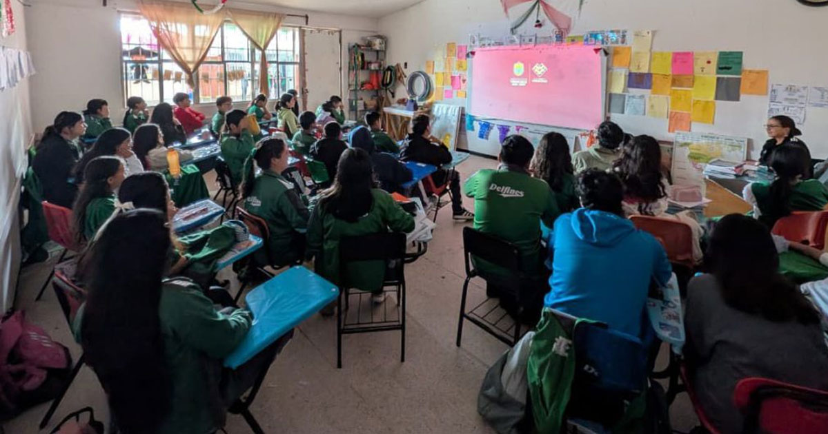 Previene SEV consumo de sustancias psicoactivas en plantel de Altotonga