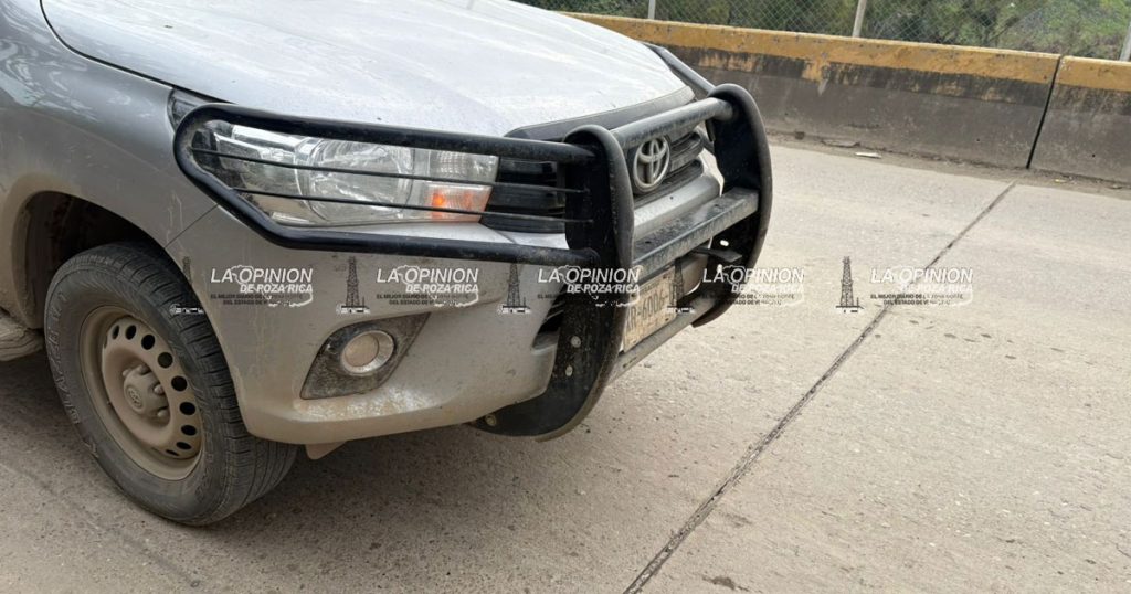 Chocan por alcance en Cazones 2 Chocan por alcance en Cazones 2