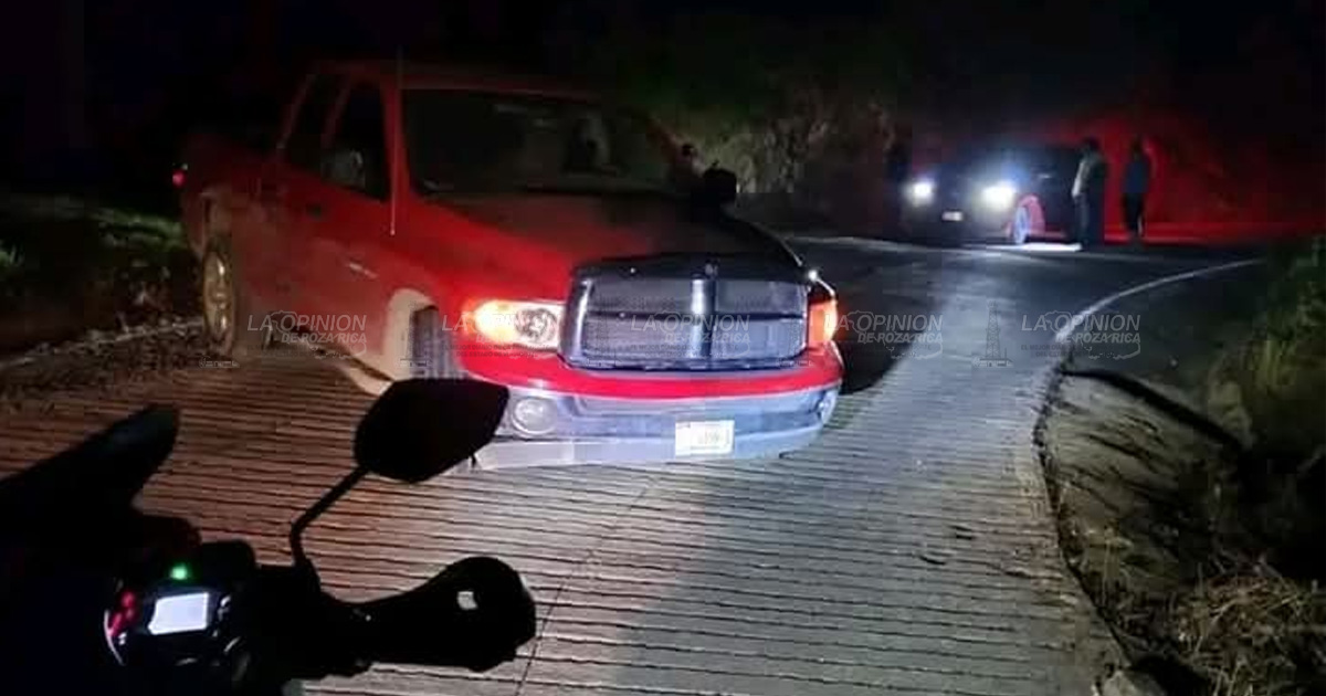 Por supuesto secuestro, cierran accesos a la localidad El Pueblito Por supuesto secuestro, cierran accesos a la localidad El Pueblito