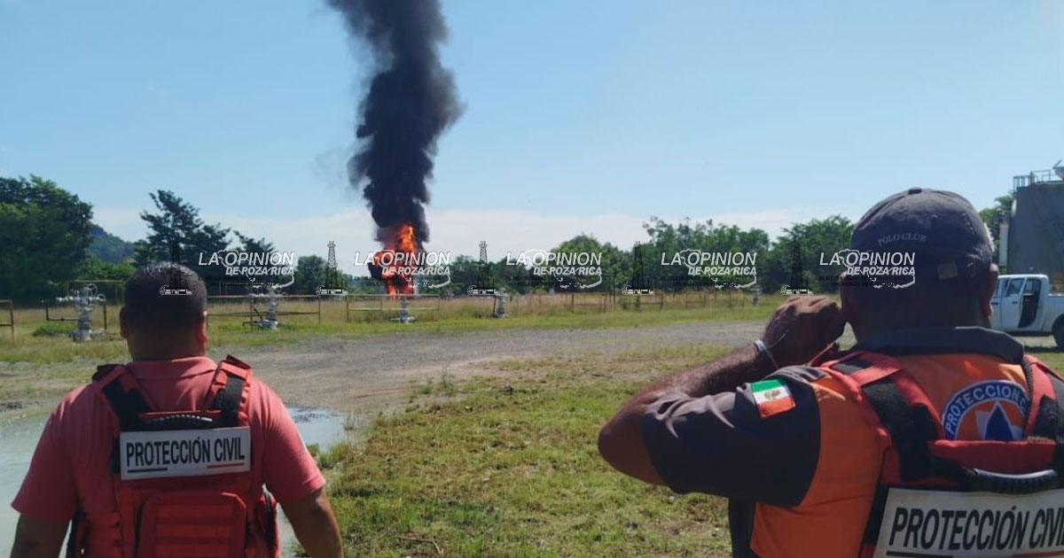 Fuego controlado en quemador de Pemex en Venustiano Carranza Fuego controlado en quemador de Pemex en Venustiano Carranza
