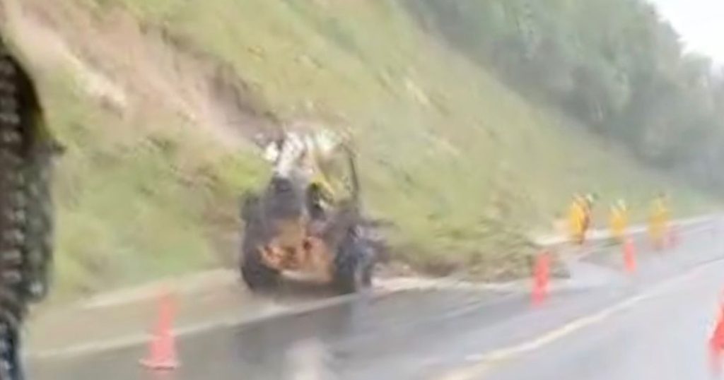 Reportan múltiples incidentes en la autopista México-Tuxpan