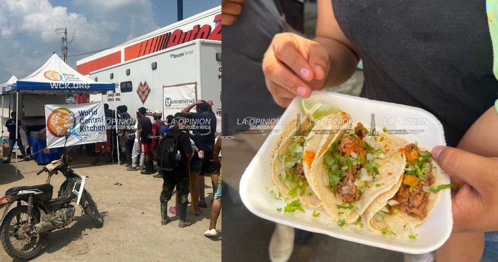 COMPARTE TAQUITOS CON DAMNIFICADOS COMPARTE TAQUITOS CON DAMNIFICADOS