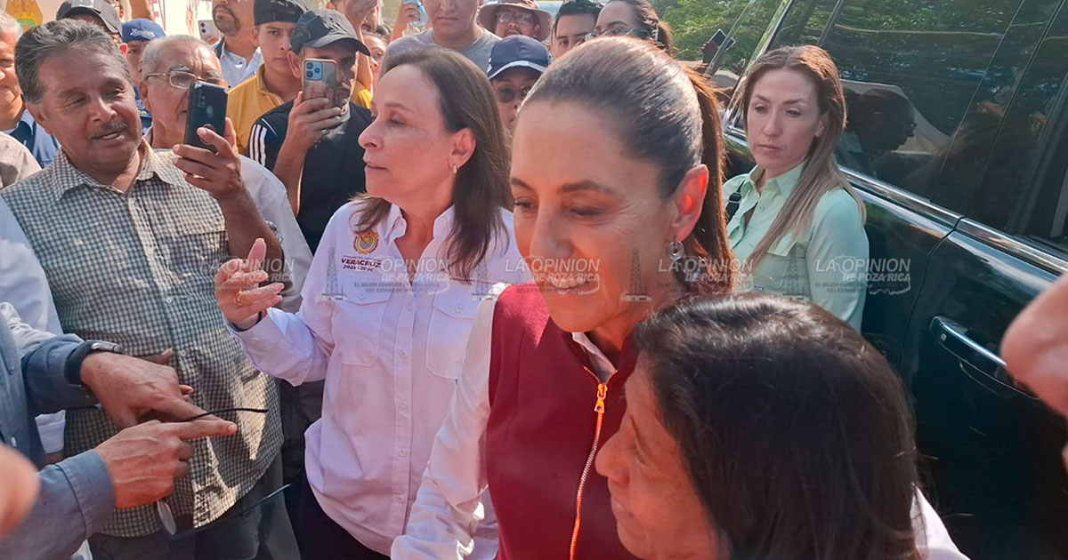 Sheinbaum promete apoyo total para damnificados Sheinbaum promete apoyo total para damnificados