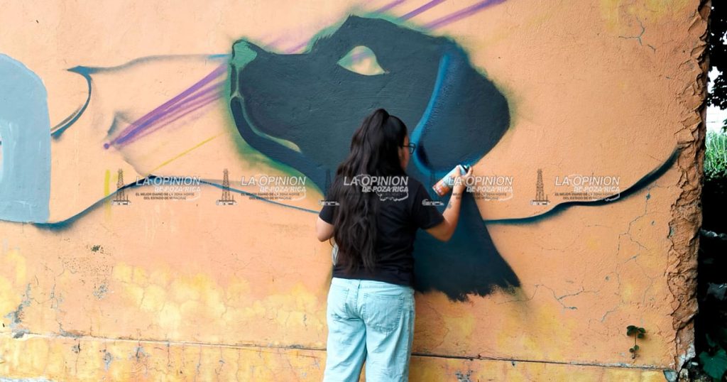 Artistas de Poza Rica se unen para crear mural en solidaridad con la comunidad Artistas de Poza Rica se unen para crear mural en solidaridad con la comunidad