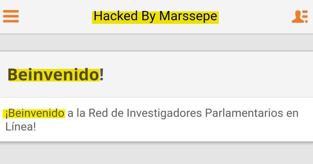 Hackean sitio de la Cámara de Diputados