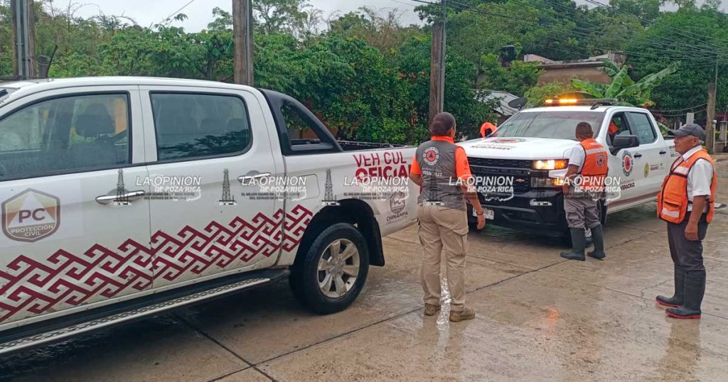 Monitoreos constantes a parte bajas y arroyos por las lluvias