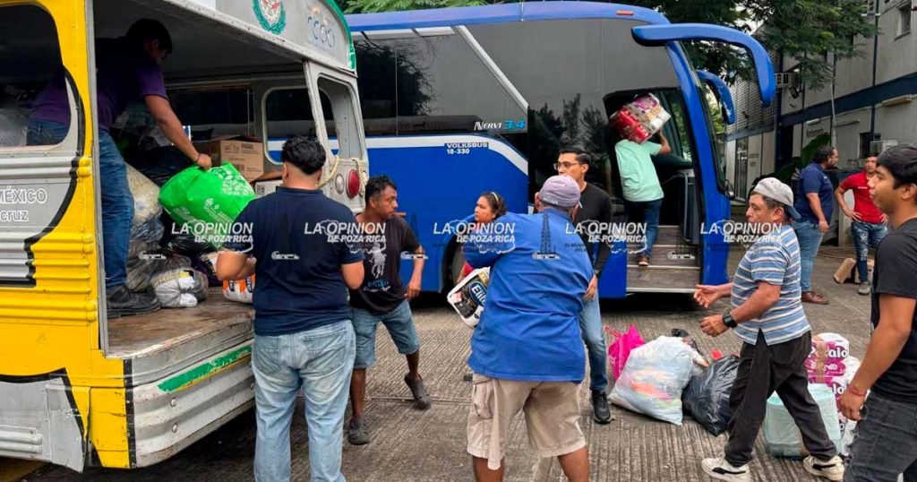 ITVER envía más de 5 toneladas de ayuda a Tuxpan ITVER envía más de 5 toneladas de ayuda a Tuxpan