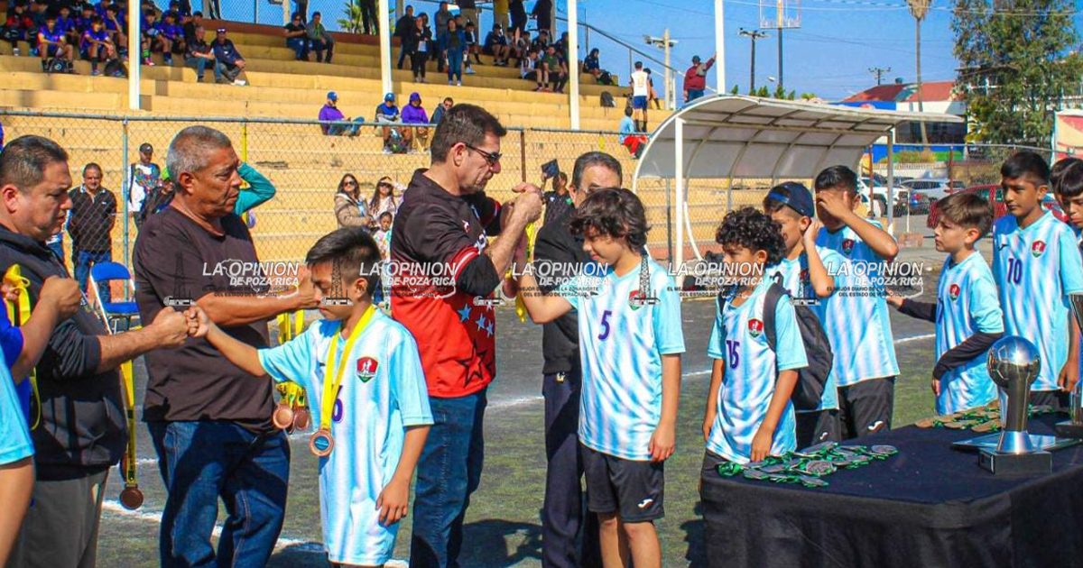 Veracruz logra el tercer lugar Nacional de Futbol Infantil