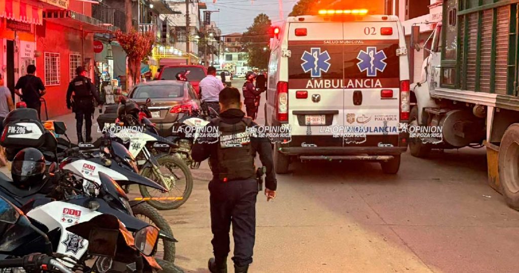 Ebria provoca movilización de autoridades