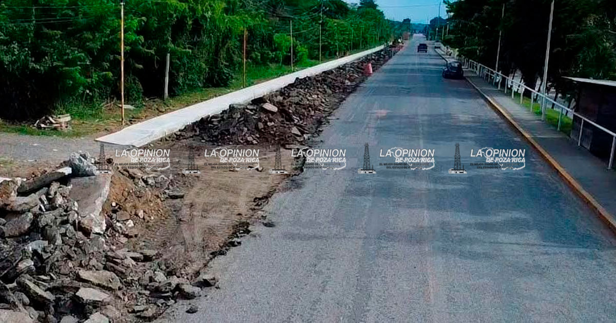 Avanza la rehabilitación del Bulevar Bicentenario Avanza la rehabilitación del Bulevar Bicentenario