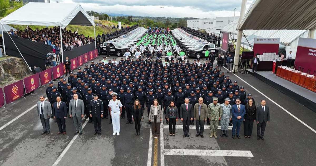 Con inversión de 200 mdp en unidades y tecnología, impulsa Gobernadora modernización de fuerza policial