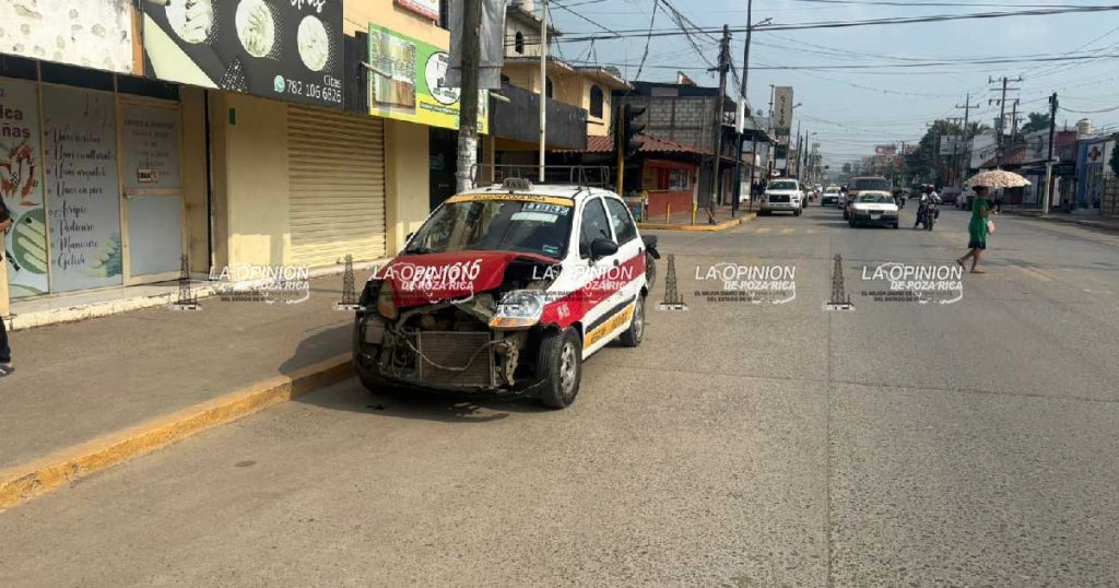 Encontronazo en Las Cazones