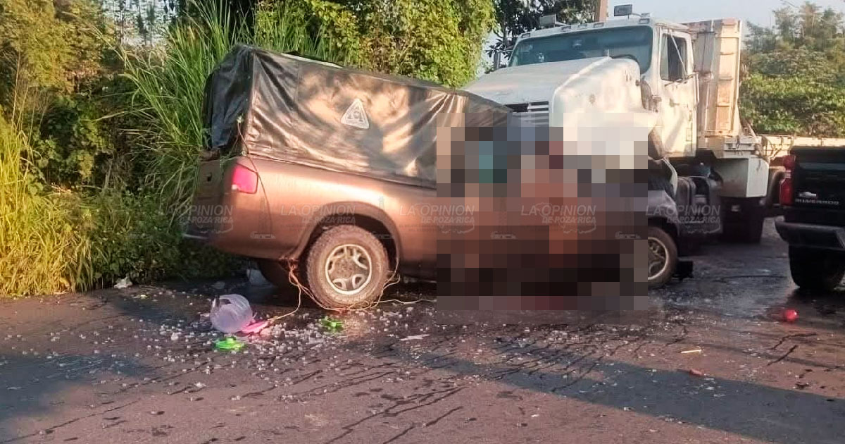 Fatal choque en la Tlapacoyan–Atzalan: deja 2 muertos y 3 heridos