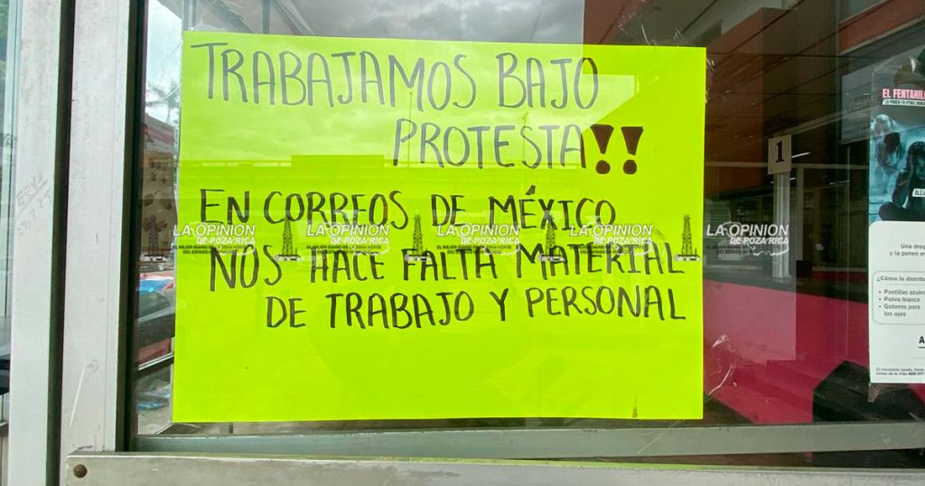 Con desasosiego celebran el Día del Cartero y Empleado Postal