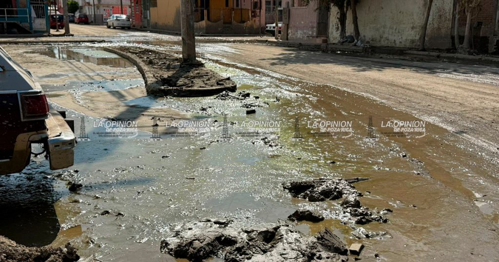 Vecinos de Las Gaviotas habitan entre aguas negras Vecinos de Las Gaviotas habitan entre aguas negras