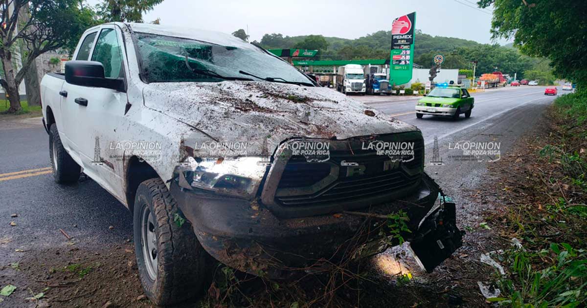 Delegado de Bienestar, sufre accidente
