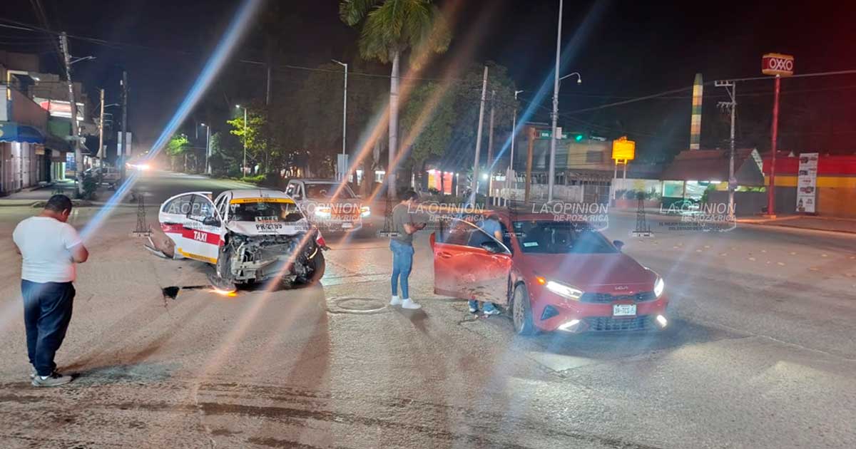 Sexagenaria herida en encontronazo