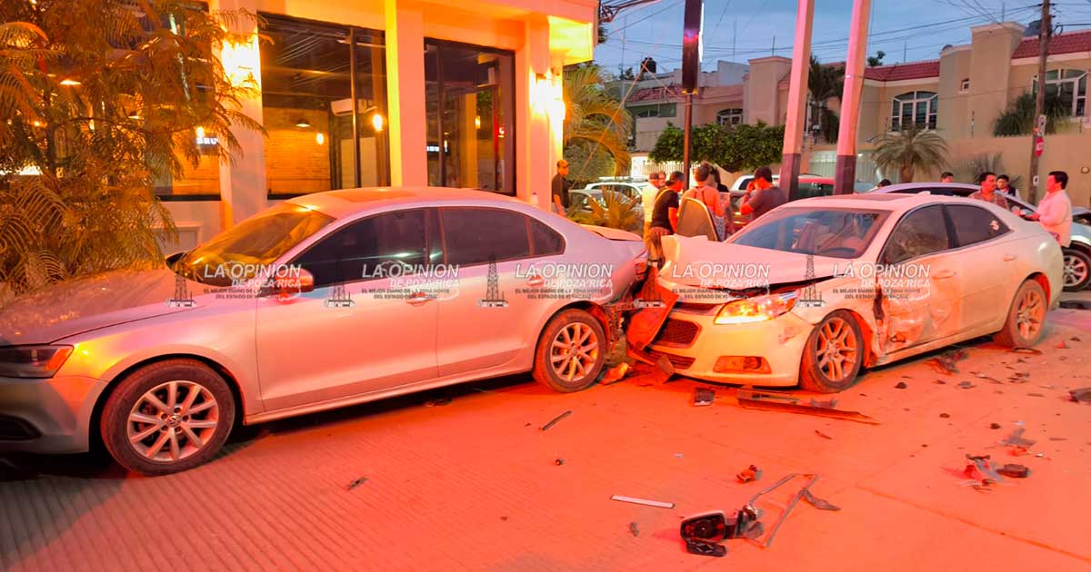 Encontronazo en la 27 deja una lesionada Encontronazo en la 27 deja una lesionada