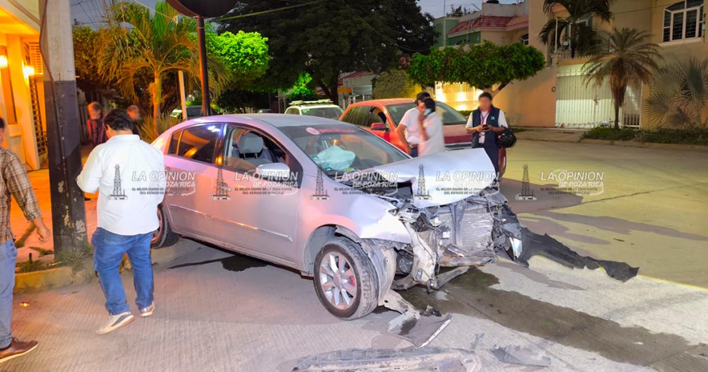 Encontronazo en la 27 deja una lesionada Encontronazo en la 27 deja una lesionada