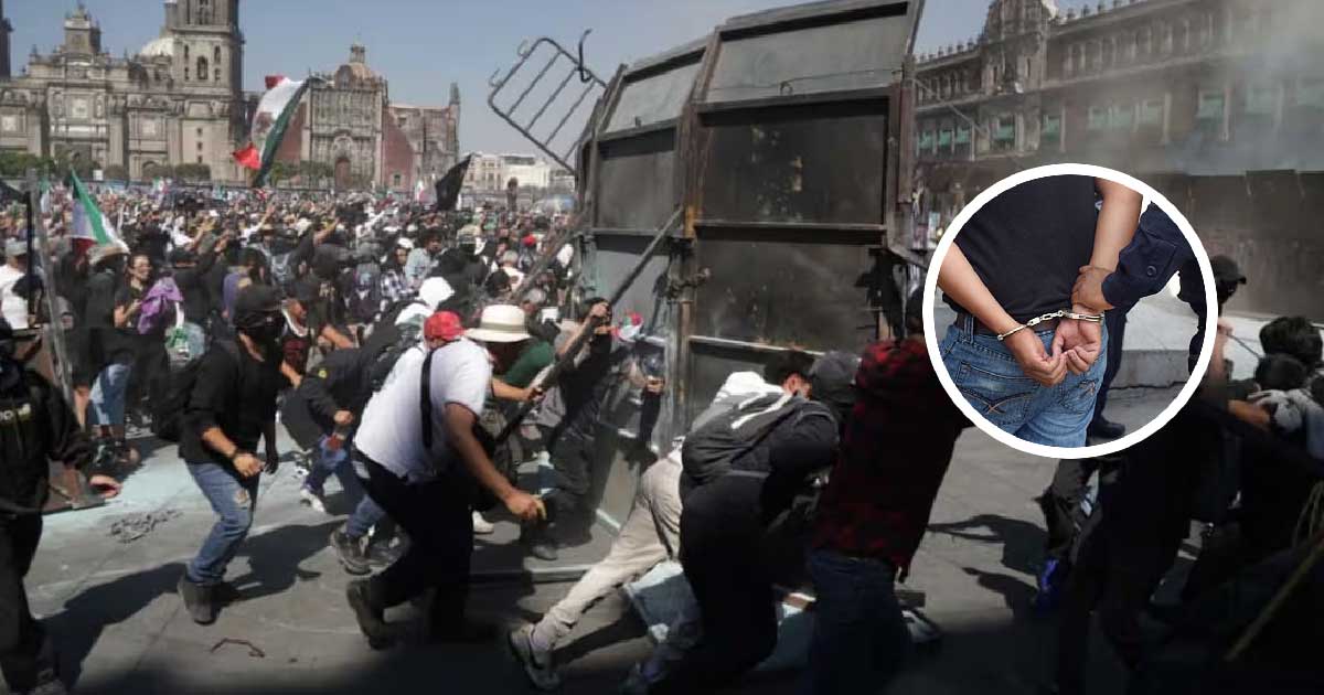 Vinculan a proceso a detenidos por la marcha de la Generación Z